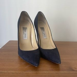 Jimmy Choo Anouk Suede Pumps